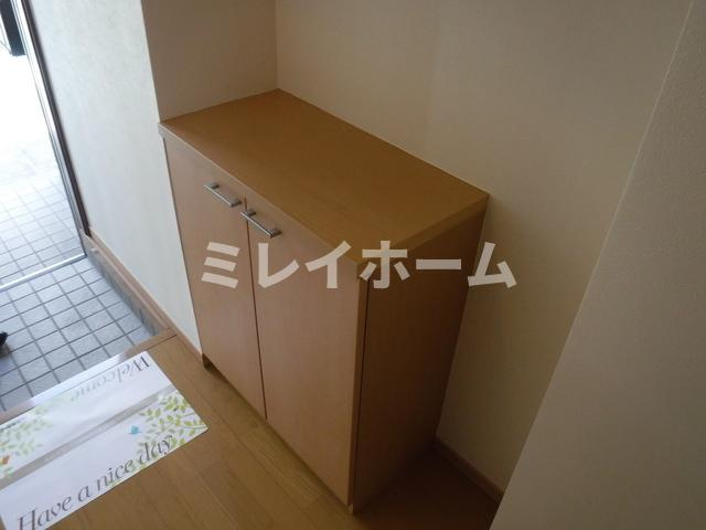 ボヌール旗の台の玄関