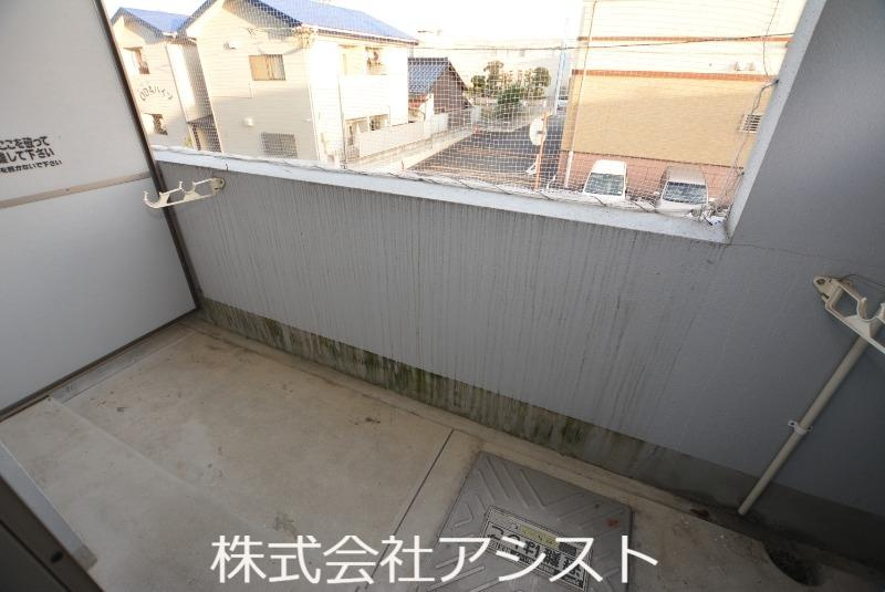 クオリティーイーストのバルコニー