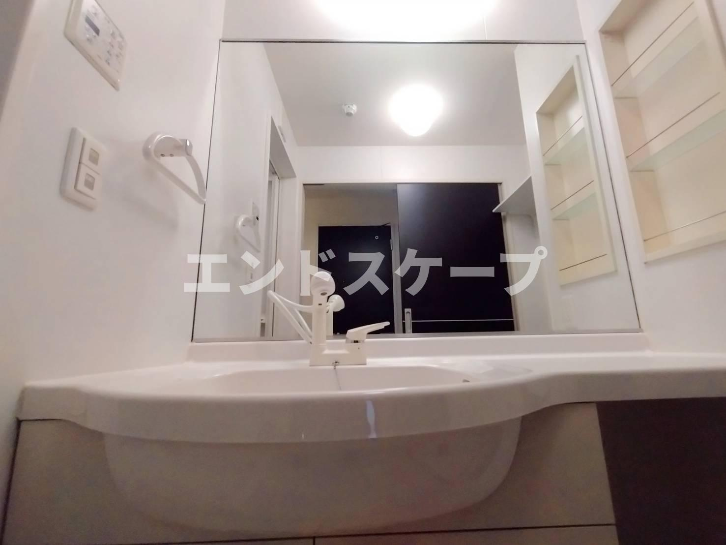 リバーサイド･Ｋ　Ⅱの洗面所|高崎、前橋のお部屋探しはエンドスケープまで！お客様の理想お聞かせ下さい♪