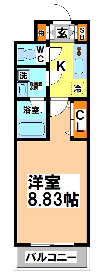 武蔵野市中町２丁目の賃貸マンション