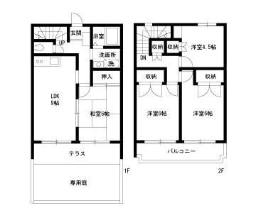 相模原市緑区相原３丁目のテラス