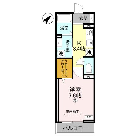 レジデンス尾上町の間取り