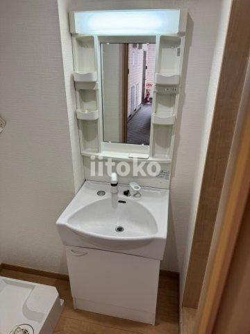 ルピナス清川の洗面所