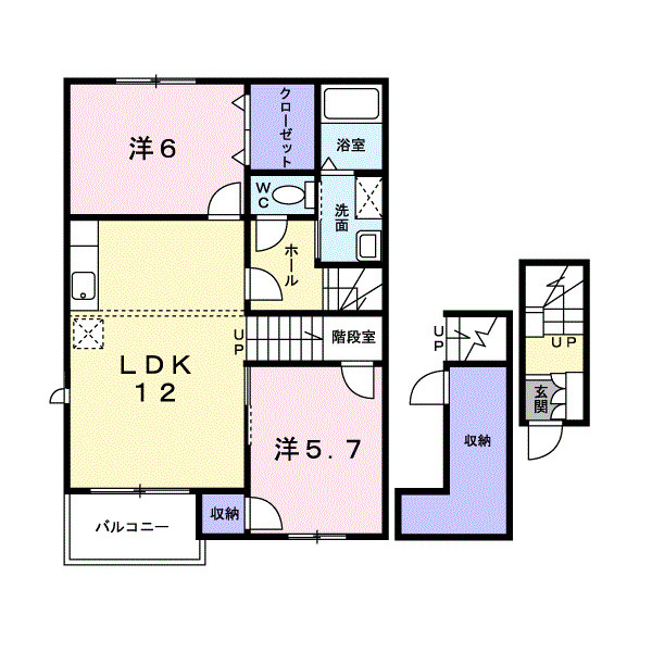 サニーセレーノの間取り