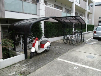 【その他】 | 屋根付きの駐輪場