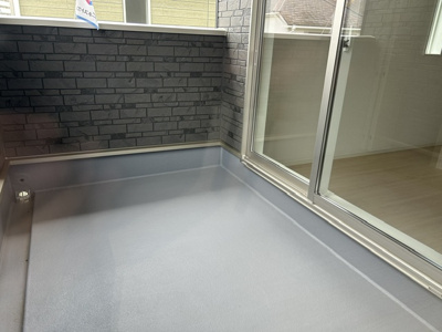 【バルコニー】 | 鈴蘭台東町８丁目　新築戸建 | 南向きバルコニーで陽当り・通風良好です。
