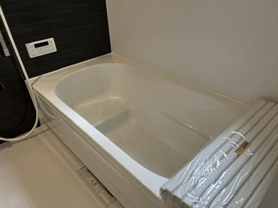 【浴室】 | 鈴蘭台東町８丁目　新築戸建 | お手入れのしやすいユニットバスです。