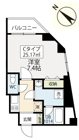 【間取り】 | b’ CASA Aoto