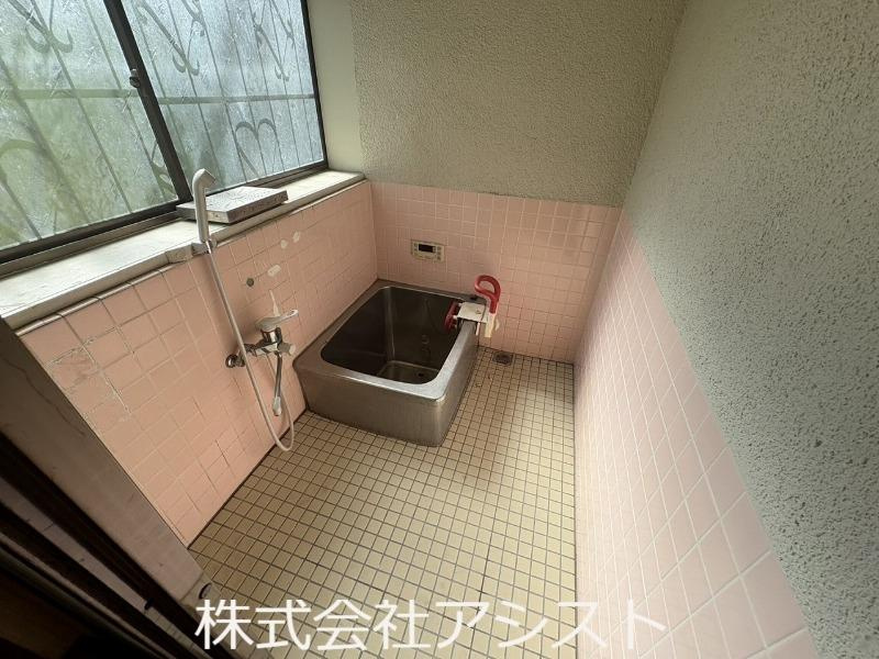 通谷貸家の浴室