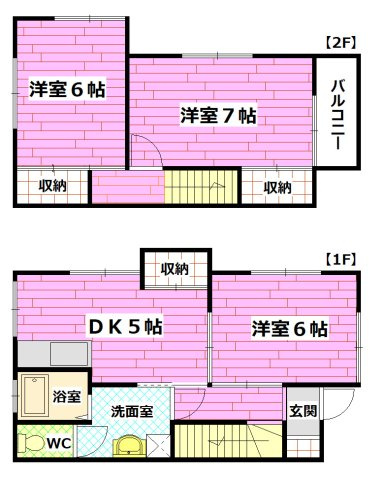 パークタウン矢野の間取り