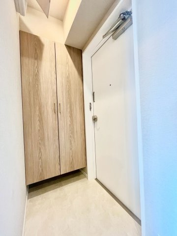 西早稲田ハイツの玄関|現地写真