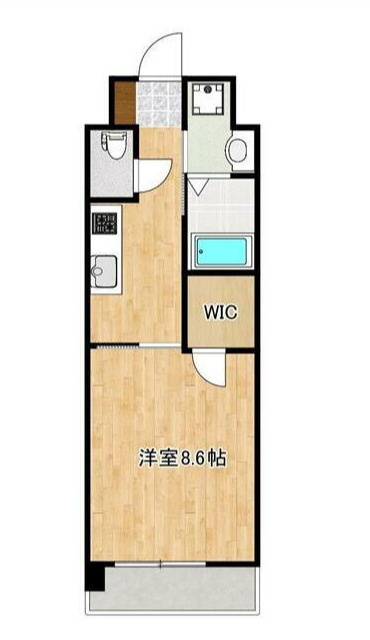菊池郡菊陽町大字津久礼の賃貸マンションの間取り