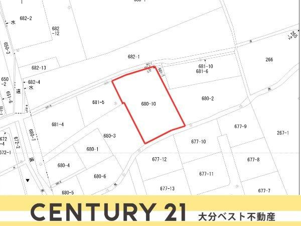 二又町3丁目　土地の土地図|※図面と現況が異なる場合は現況を優先。