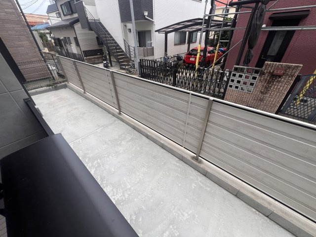 コンフォート片山町のバルコニー