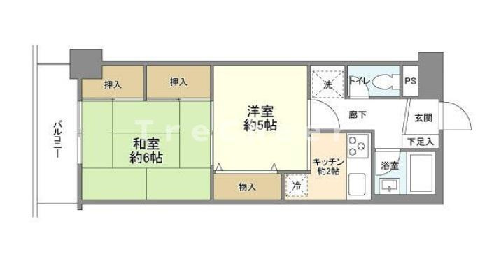 東海文京マンションの間取り