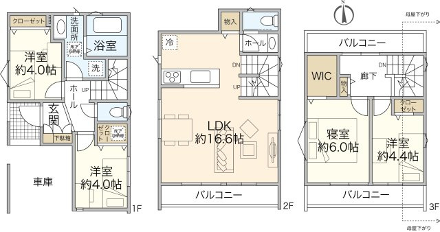 ベルガーデン菊名3丁目7号棟 ~都心への利便性と自然が共存する新築分譲住宅【全8棟】~の画像
