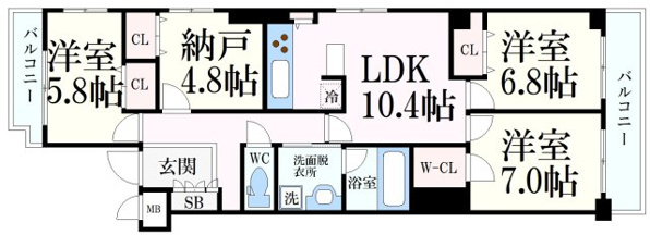 親王塚マンション