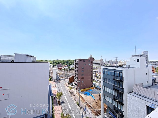 【バルコニー】 | AMBER HOUSE Jingu【名古屋市賃貸・駅前】