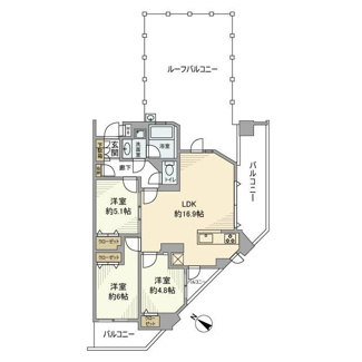 【間取り】 | グランエルズ洋光台