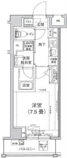 【間取り】 | アイルルシェール錦糸町 | 間取りです。
