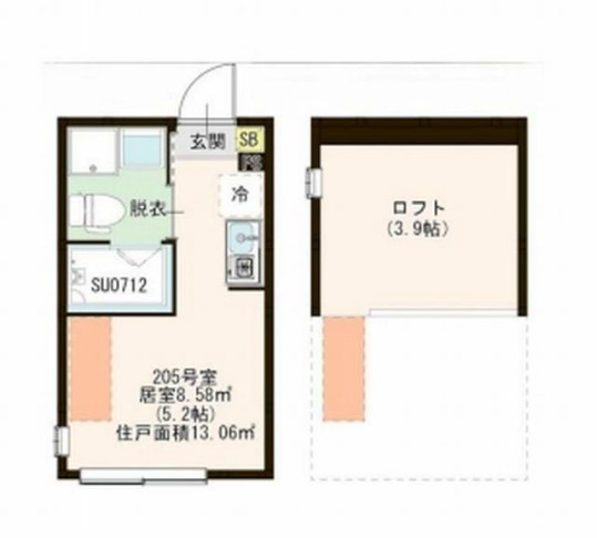 【間取り】 | MI CASA 平和台