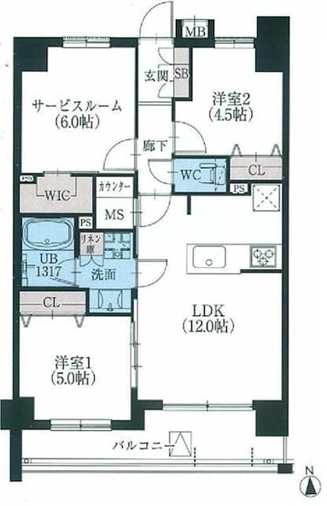 【間取り】 | パークキューブ八王子