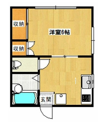 多摩市乞田のアパート