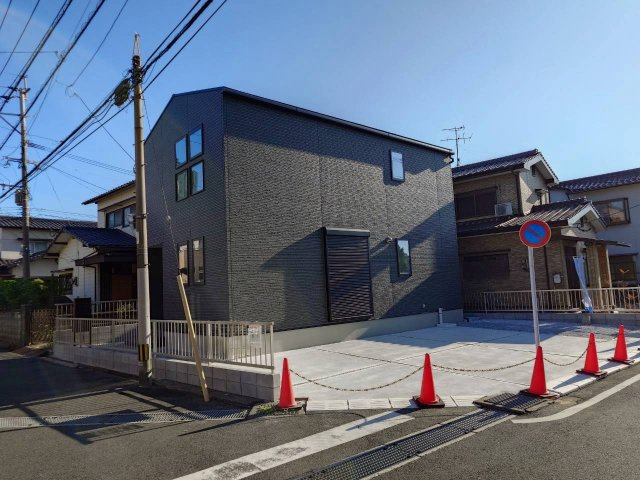 SUN COURTーサンコート－小倉南区下曽根3丁目【小倉南区　新築戸建て】の外観|現地撮影　2026,8,6　SUN COURTーサンコート－小倉南区下曽根3丁目【小倉南区　新築戸建て】