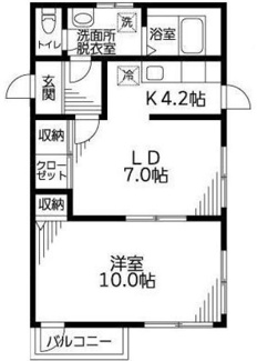 【間取り】 | センダギ　ガーデン | 間取りです。