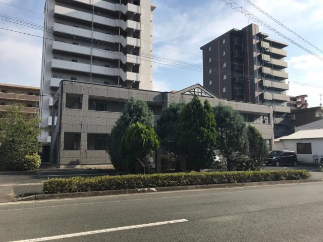 菊池郡菊陽町大字津久礼のアパートの外観|外観写真（昼）