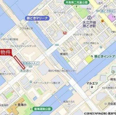 【地図】 | 東京ミッドベイ勝どき