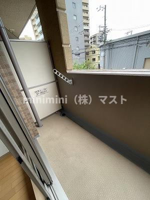エステムコート梅田天神橋リバーフロントのバルコニー|※室内写真は別のお部屋となります。