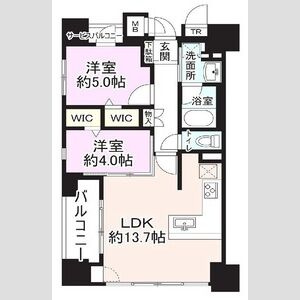 【間取り】 | プレミスト堺筋本町ラディーナ　開平小学校区 | プレミスト堺筋本町ラディーナ　間取り