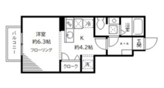 【間取り】 | ボヌール旗の台 | 間取りです。