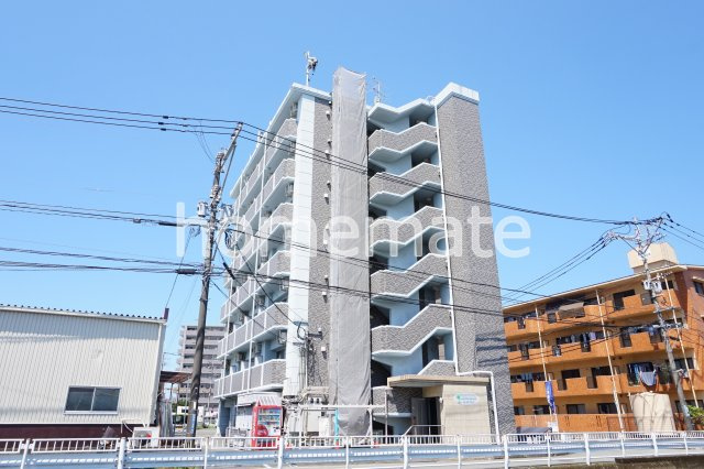 熊本市南区田井島１丁目の賃貸マンションの外観