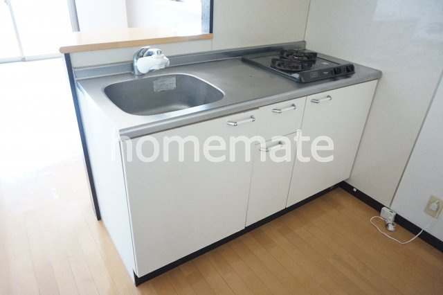 熊本市南区田井島１丁目の賃貸マンションのキッチン