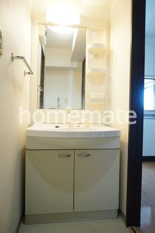 熊本市南区田井島１丁目の賃貸マンションの独立洗面台