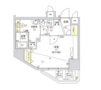【間取り】 | ハーモニーレジデンス府中の杜 | 間取りです。