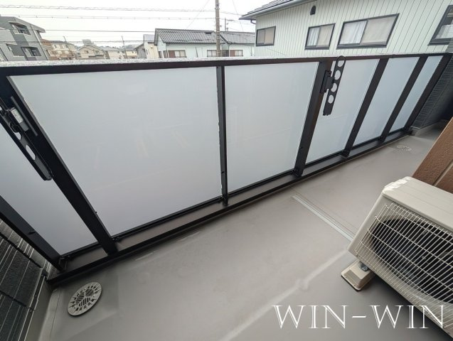 D-avance柱六番町 Ⅲのバルコニー