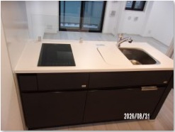 海老名市泉１丁目の賃貸マンションのキッチン