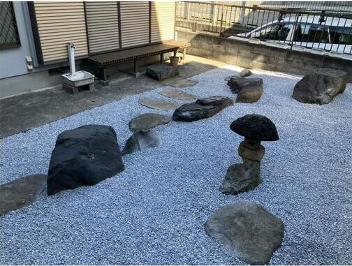 大田区南千束1丁目貸家の庭