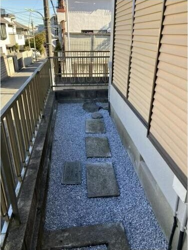 大田区南千束1丁目貸家の庭