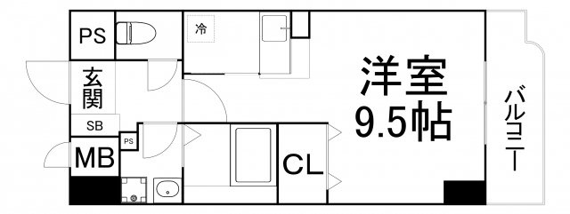 【間取り】 | サニーサイド玉造