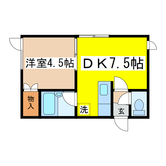 Ｍ.Ｉ.Ｃ.Ｎ ｈｏｕｓｅの間取り