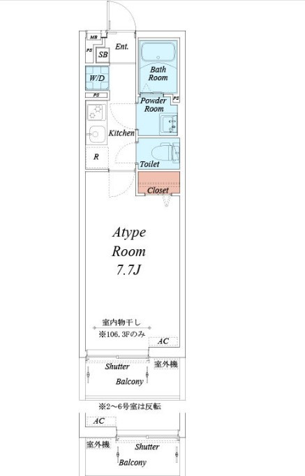 リブリ・行徳の間取り