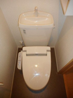 【トイレ】 | エスポワール | 清潔感のあるトイレです
