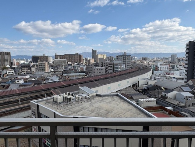 鴫野コーポ四号棟の展望
