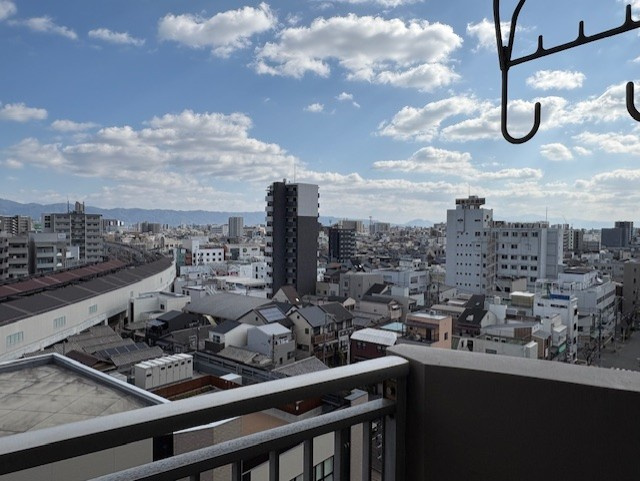 鴫野コーポ四号棟の展望