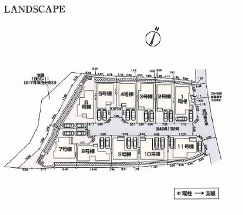 【区画図】 | 【仲介手数料０円】相模原市南区磯部　新築一戸建て　全11棟 | 相模原市南区磯部　新築一戸建て　全11棟