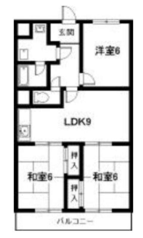 グリーン江口の間取り